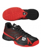Adidas Barricade V Women - Branco desenhos em Vermelho ref G03631