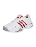 Adidas Barricade V - Branco /Vermelho
