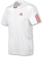 Camiseta Adidas Edge - Djokovic (branca/vermelha)