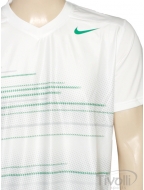Camisa de T�nis Nike - Branco/Verde Ref 425008