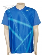 Camisa Nike Ace Court Rafael Nadal - Azul/Azul Claro ref 424979